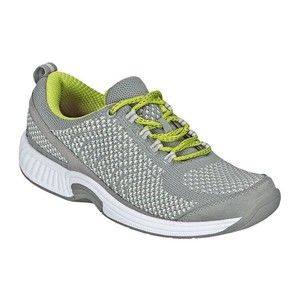 Orthofeet Women Shoes Sneakers 7.5 D W Wide Gray Orthotic Arch Support Rts$145